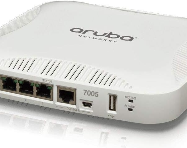 JW633A Aruba 7005 RW 4 port 10 100 1000BASE T 16 AP and 1K Client Controller