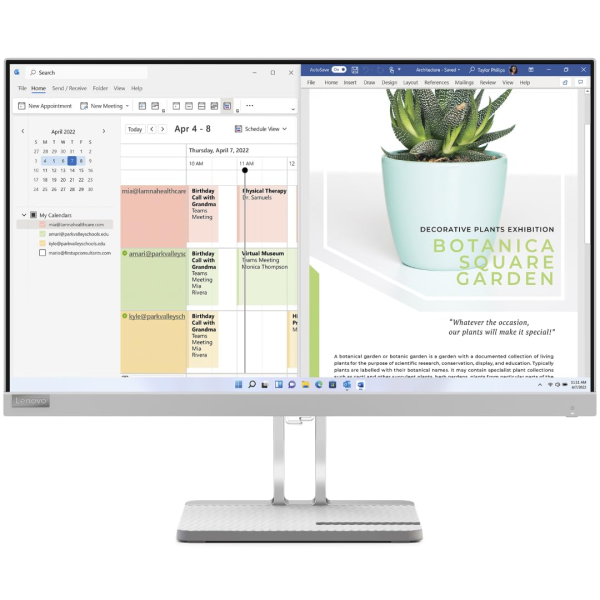 LED Monitor Lenovo 23 8 FHD L24e 40