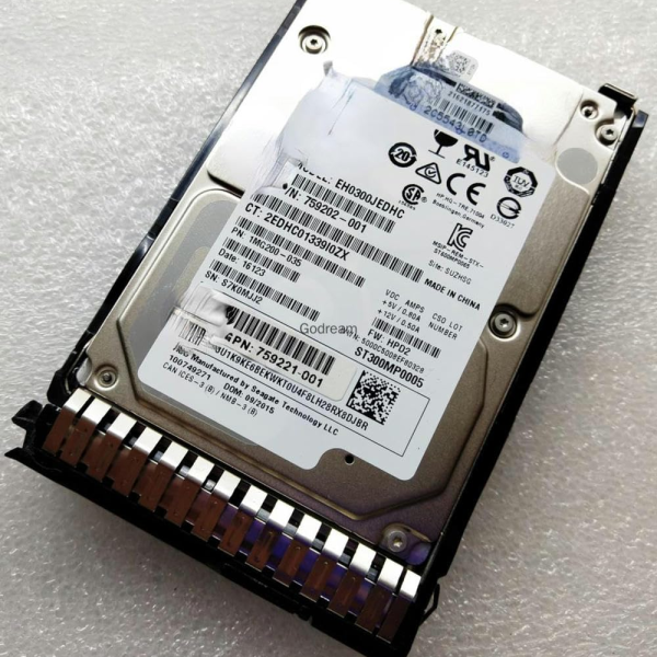 759208 B21 HPE 300GB 12G SAS 15K Rpm SFF 2 5 inch SC Enterprise Hard Drive