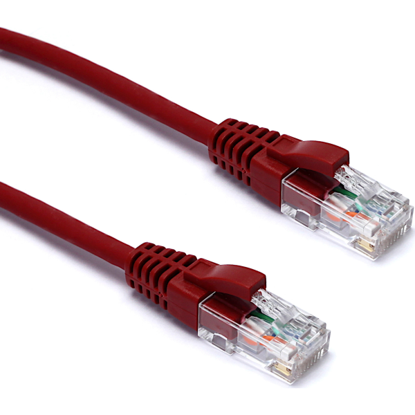 109 315 10 EXCEL CAT6 1M UUTP LSOH PATCH LEAD RED PK10