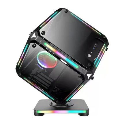 Samurai Gaming PC Intel Core i7-12700K Processor Nvidia GeForce RTX 4060 Graphic 16GB RAM 1TB SSD Windows 11 Cube Computer Case Micro-ATX/Mini-ITX RGB Fans Black