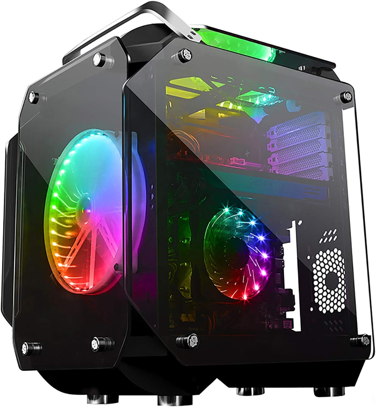 Neuron Gaming PC Intel Core i7-14700K Processor, Nvidia GeForce RTX 4060 8GB Graphic, 32GB DDR5 RAM 1TB NVMe SSD, Windows 11, RGB Airflow ATX Gaming Case